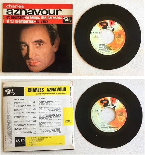 Charles aznavour disque - aznavour, super