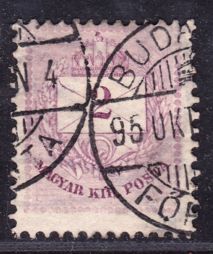 Timbre 1881 hongrie obl - 1881,