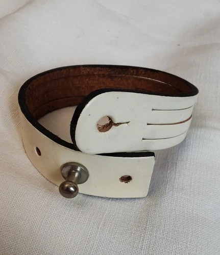 Bracelet cuir lacet rangs - bracelet,