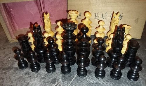 Ancien jeu échecs style - jeu, d'échecs