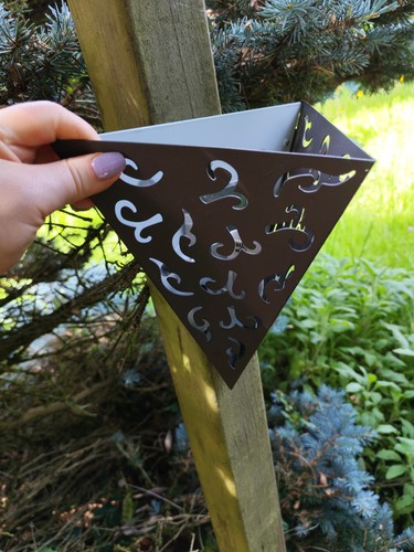 Applique murale marron style - marron,,