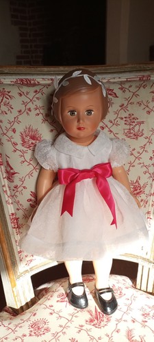 Jolie robe poupée françoise - poupée,