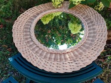 ANCIEN GRAND MIROIR SOLEIL EN