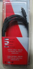 VELLEMAN cable optique TOSLINK vers TOSLINK OD=2.2mm L=5m