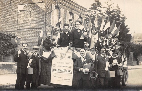 Cpa militaria carte photo - militaria,