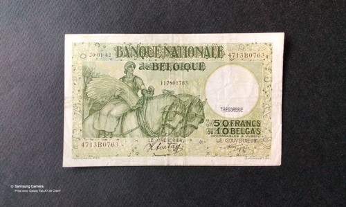 Billet banque 50fr - billet, de