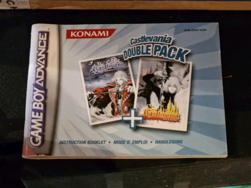 Notice jeu castlevania - notice,