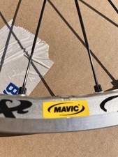Rare Mavic Front Wheel Silver
