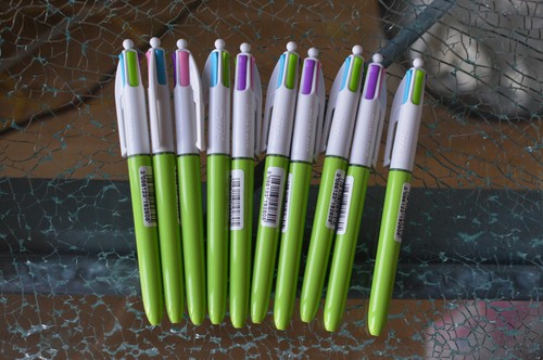 Stylo bic couleurs made - stylo, 4