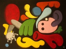 Contemporary Art Painting Acrylic Painting on Abstract Canvas Original Work 