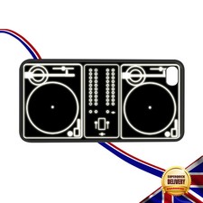 Platine vinyle funky rétro DJ