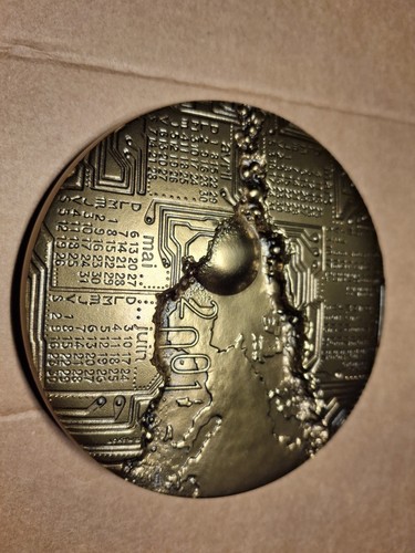 2001 médaille presse - médaille,