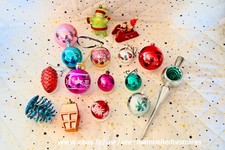 Lot de 15 boules, déco