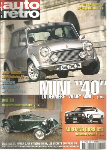 Auto retro 255 - retro, mini
