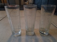 LOT DE 3 VERRES TUBES RICARD