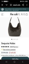 New Le Sac Sequoia Hobo Handbag Pale Yellow