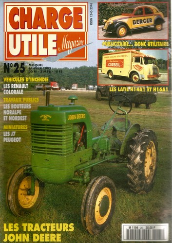 Charge utile latil - n°25,