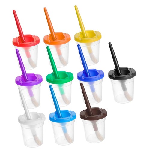 Godets peinture avec - godets,