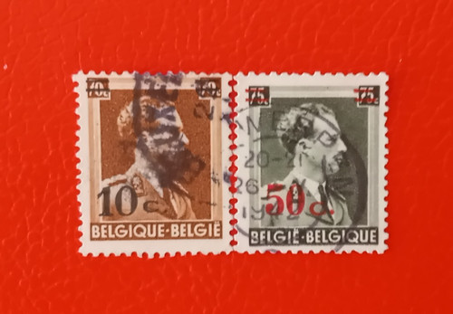 Timbres roi léopold iii - roi,