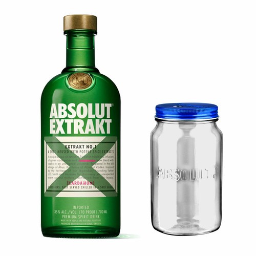 Absolut vodka extract set avec - extract,
