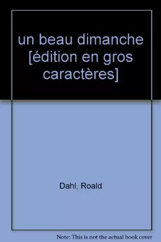 Beau dimanche édition en - beau, [édition