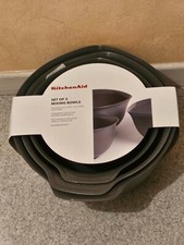 3 saladiers neufs "Kitchenaid"