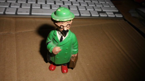 Figurine tintin professeur - tintin,,