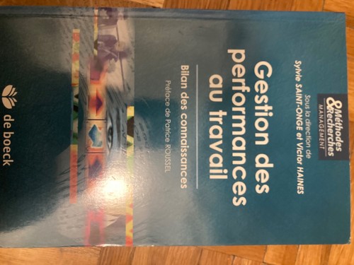 Gestion des performances - performances, au