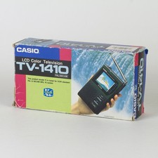 Casio TV-1410 Téléviseur LCD Couleur – Récepteur Portable Vintage