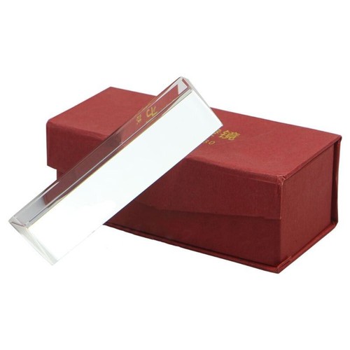 Verre optique triple - verre,