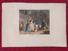 Gravure en couleurs : Louis