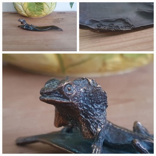 Bronze animalier signé - bronze,