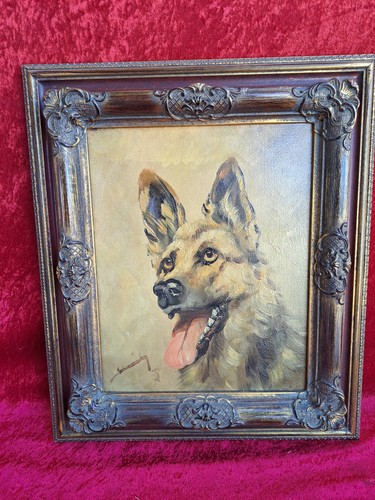 Bel anciens tableau huile - anciens,
