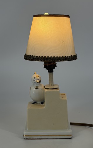Lampe art déco vintage - lampe, oiseau