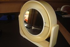 Miroir lumineux de maquillage Blanc vintage - ALLSTAR 4310 - Design 70's jauni p