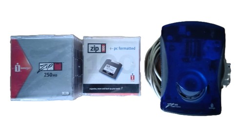 Lecteur iomega zip 250 usb - lecteur,