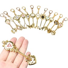Fairy Tail 12 Constellation Lucy Zodiac Spirit Gate Keychain Key Ring Pendant