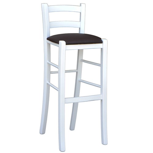 Tabouret bar bois - bar, blanc