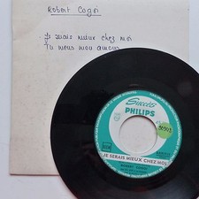 ROBERT COGOI Je serais mieux chez moi Tu mens mon amour 319711  JUKE BOX RTL