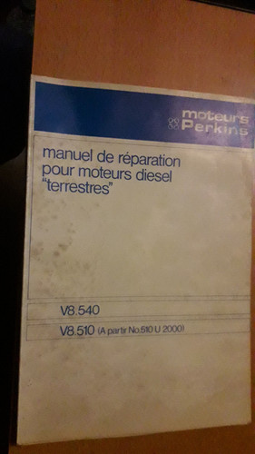 Perkins moteur v8 540 - moteur,