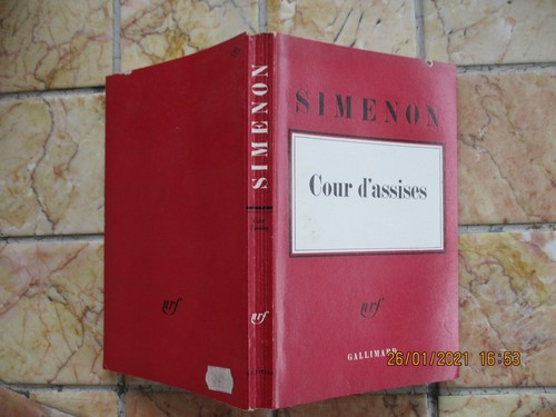 Simenon cour assises - cour, d'assises