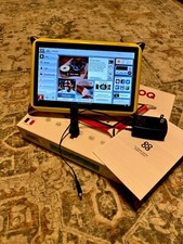 Tablette Cuisine QOOQ 10.1" Digital Cuisine Recipe Tablet Yellow 8gb French