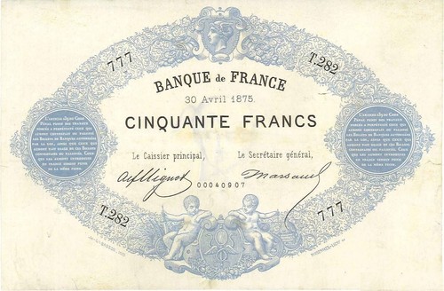 070 francs type 1868 - type,