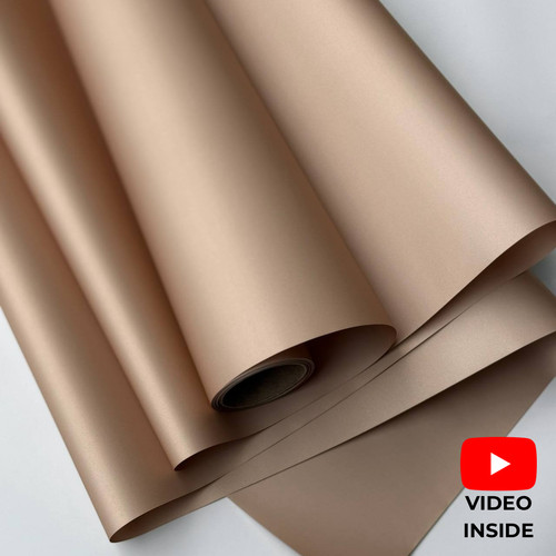 Feuille fleuriste satin - feuille,