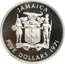 5 Dollars Norman Manley -