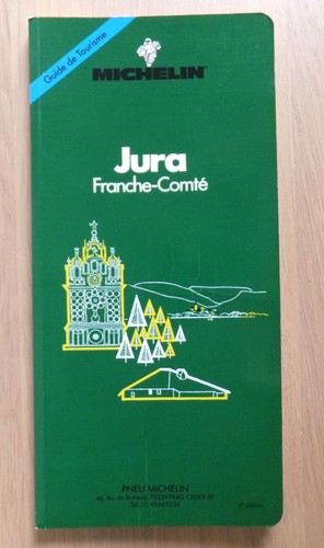 Guide vert michelin jura - le,