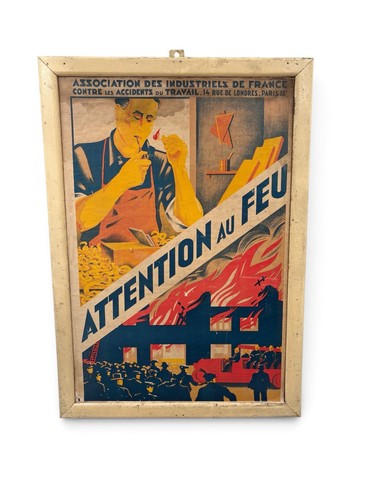 Ancienne affiche sécurité