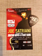 Billet De Concert Joe Satriani+ Médiator