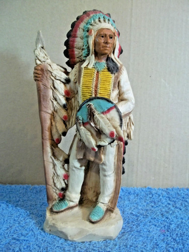 Chef amérindien figurine - amÉrindien.,