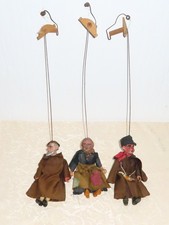 Trois Marionnettes Antiques De